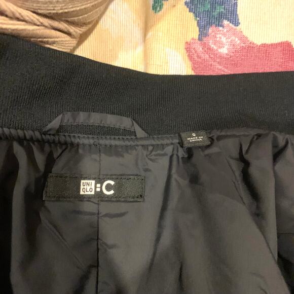 Uniqlo C Bomber Jacket in Black - Picture 8 of 9